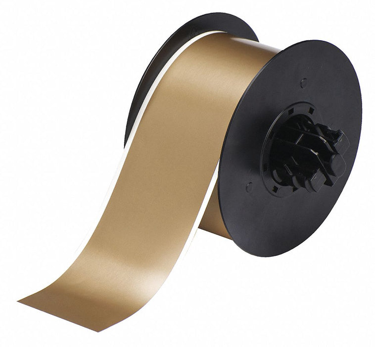 G8309 ContinuousLabelStock Gold Gloss 2-1/4inW
