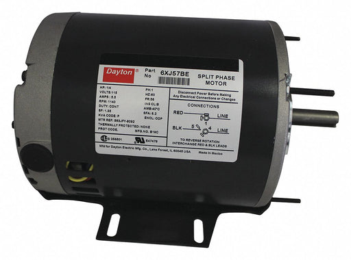 GP Motor 1/4 HP 1 140 RPM 115V AC 56