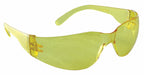 Safety Glasses Amber Uncoated Amber