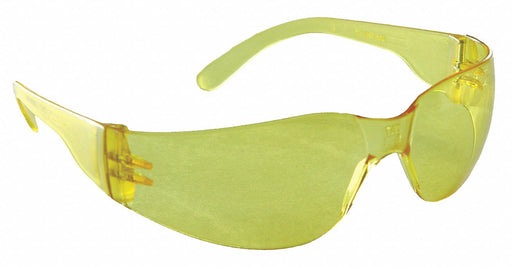 Safety Glasses Amber Uncoated Amber