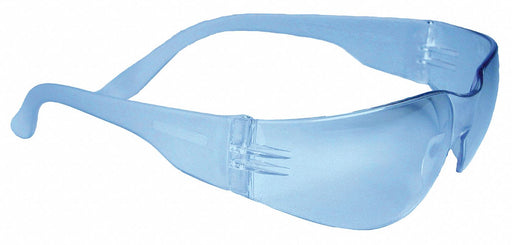 Safety Glasses Blue Uncoated Blue