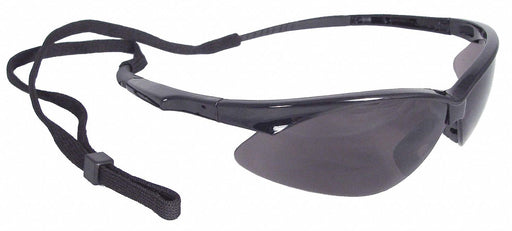 Safety Glasses Gray Uncoated Black