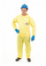 Collared Coverall Open Yellow XL PK12