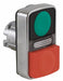 MultiheadOperator Grn Rd NoLamp 22mm