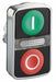 MultiheadOperator Grn Rd NoLamp 22mm