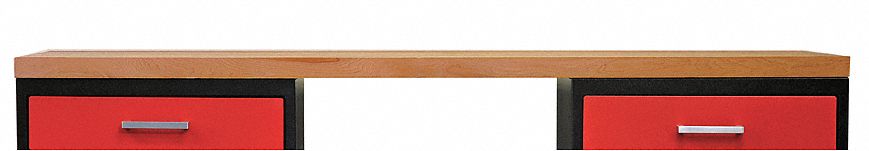 Workbench Top Wood 72x24 in Straight
