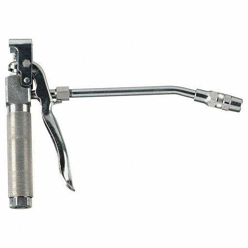 DrumPumpNozzle 1/4in NPTF Curved6inSpout