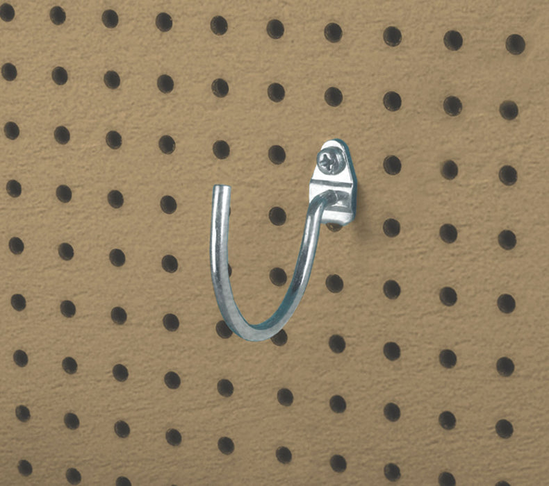 Curved Pgbrd Hook 1 1/2x3 3/4x3/4in PK10