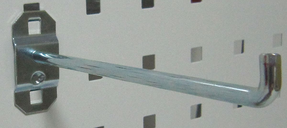 G0533 Single Rod Pegboard Hook 6 1/2 in L PK5