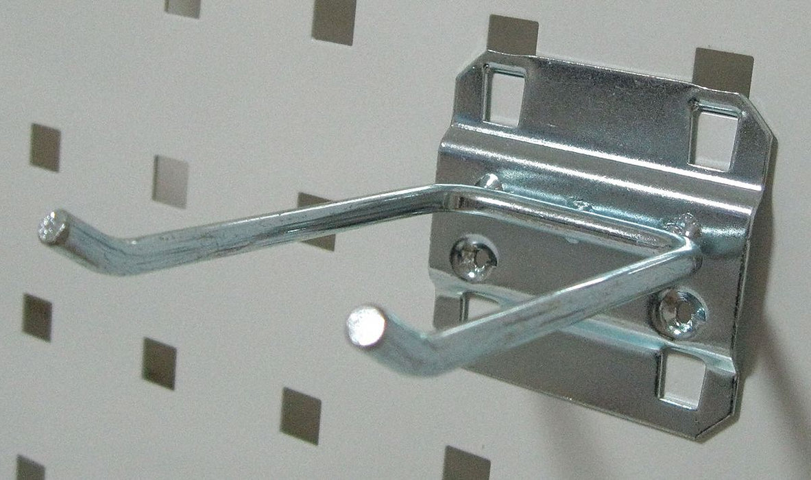 G0538 Double Rod Pegboard Hook 3 1/2 in L PK5