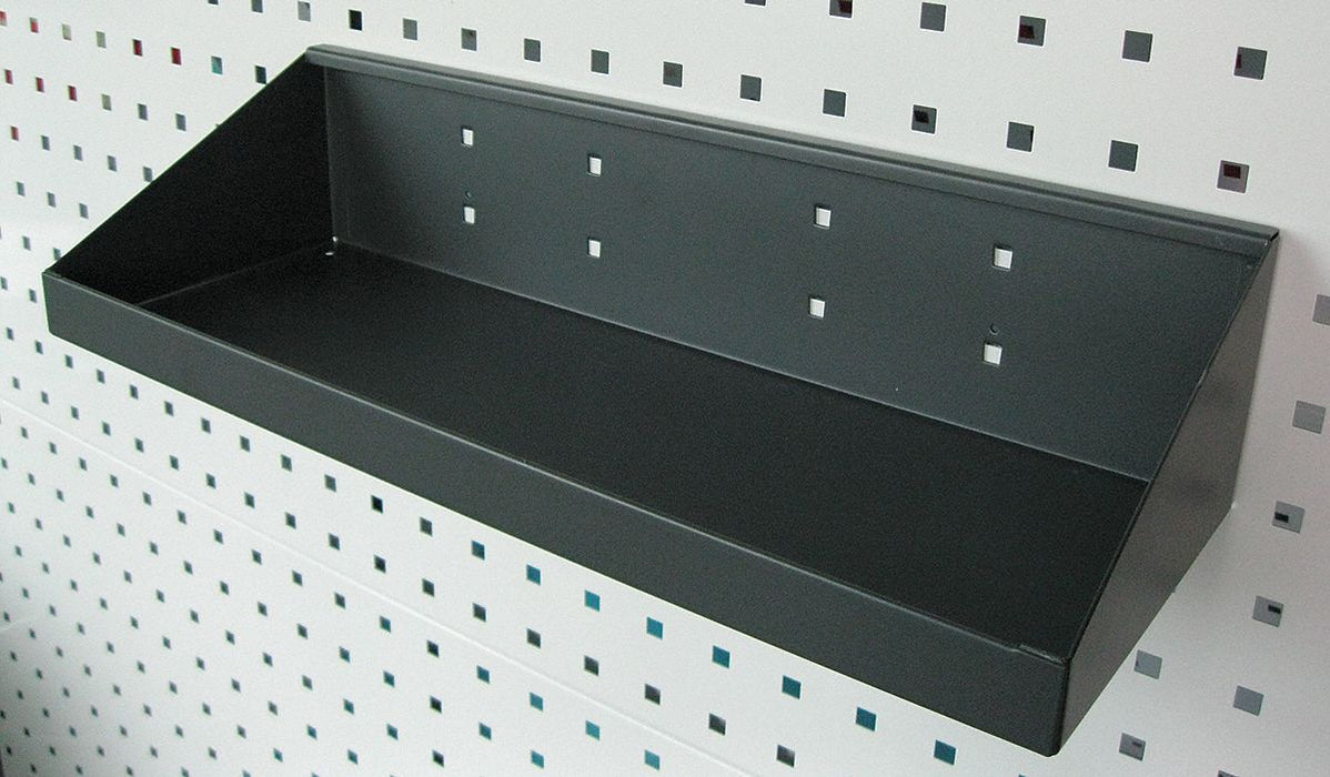Pegboard Shelf 18 in W ScrewIn