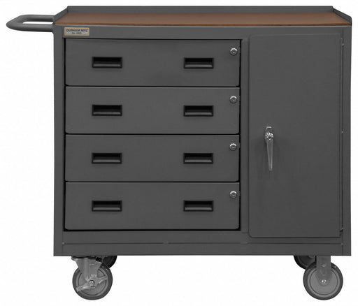 Mobile Cabinet Bench Hardboard 36 W 18 D
