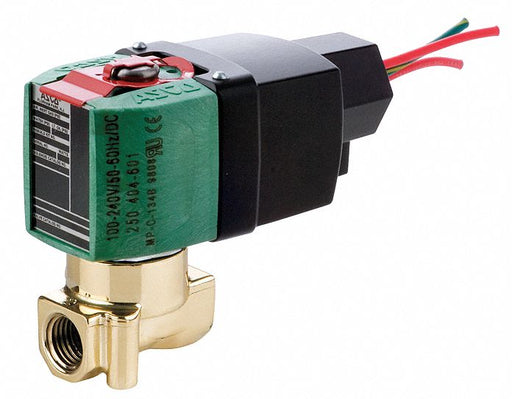 Solenoid Valve Brass NC Air Inert Gas