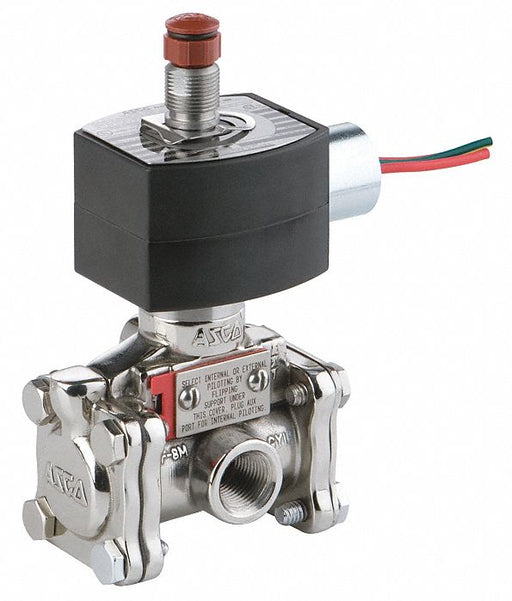 Solenoid Valve Brass NC Air Inert Gas