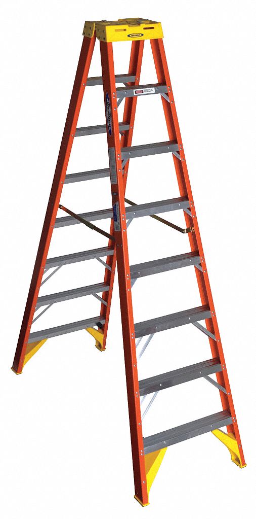 Twin Stepladder Fiberglass IA 8ft T6200