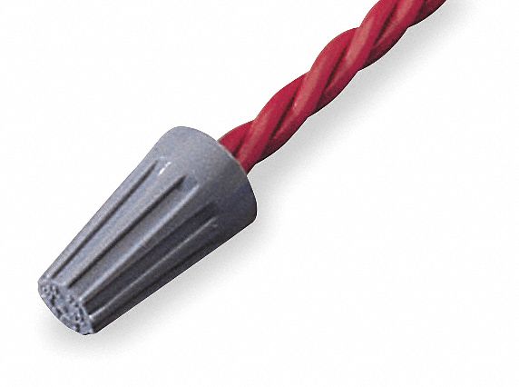 TwistOnWireConnector Gry 300V PK100