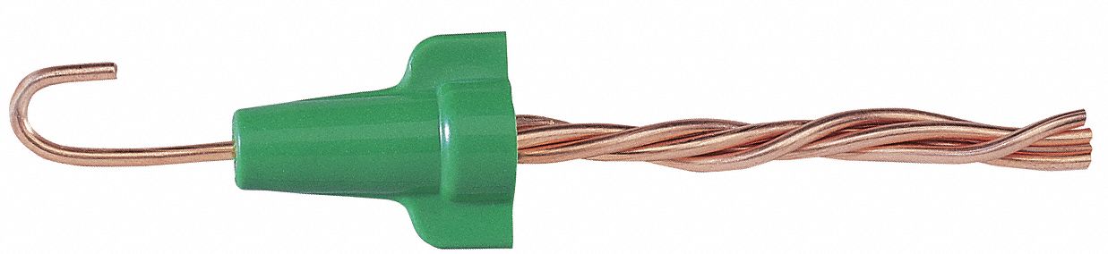 TwistOnWireConnector Grn 600V PK100
