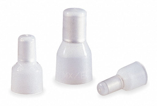 ClsdEndCrmpCnctr White Nylon 600V PK1000