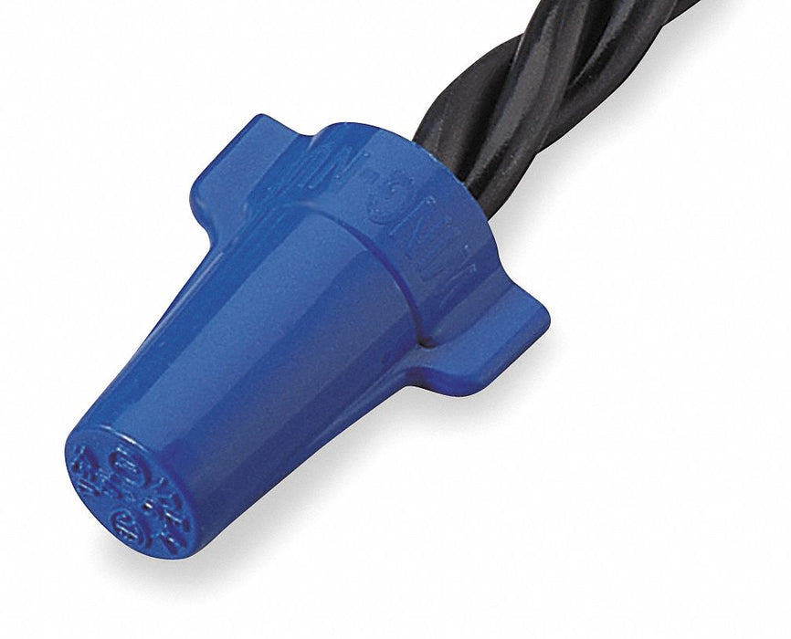 TwistOnWireConnector Blu Steel 600V PK25