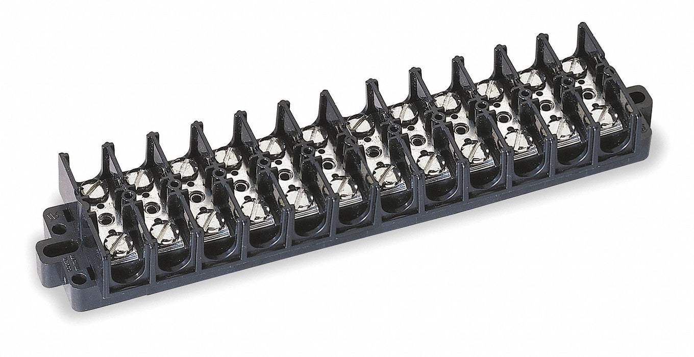BarrierTerminalStrip 60A 6AWGMax 600V
