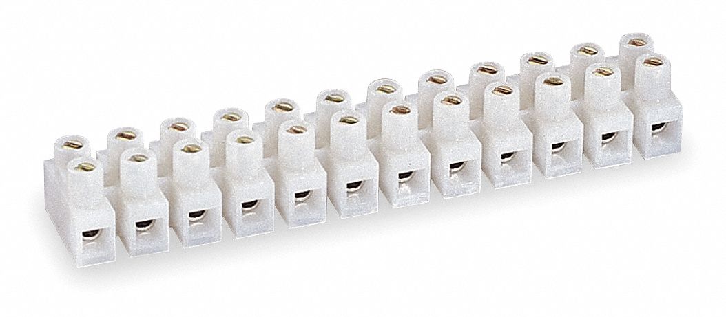BarrierTerminalStrip 20A 12AWGMax 300V
