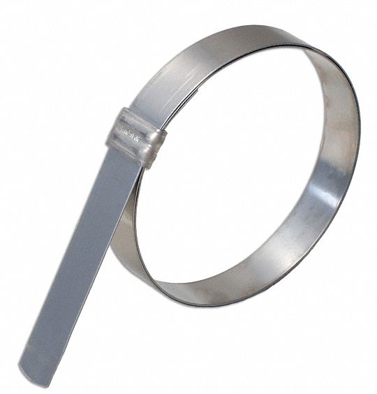 Hose Clamp 3/4 W Lip-Lock 4 1/4 OD PK16