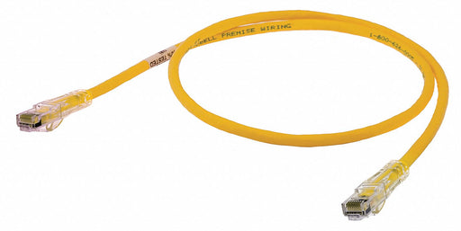 M3399 Patch Cord Cat 6 Clear Boot Yellow 20ft.