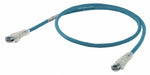 M3399 Patch Cord Cat 6 Clear Boot Blue 3.0 ft.