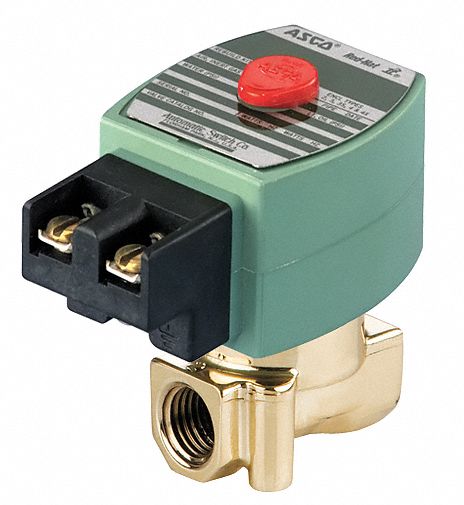 Solenoid Valve Brass NC Air Inert Gas