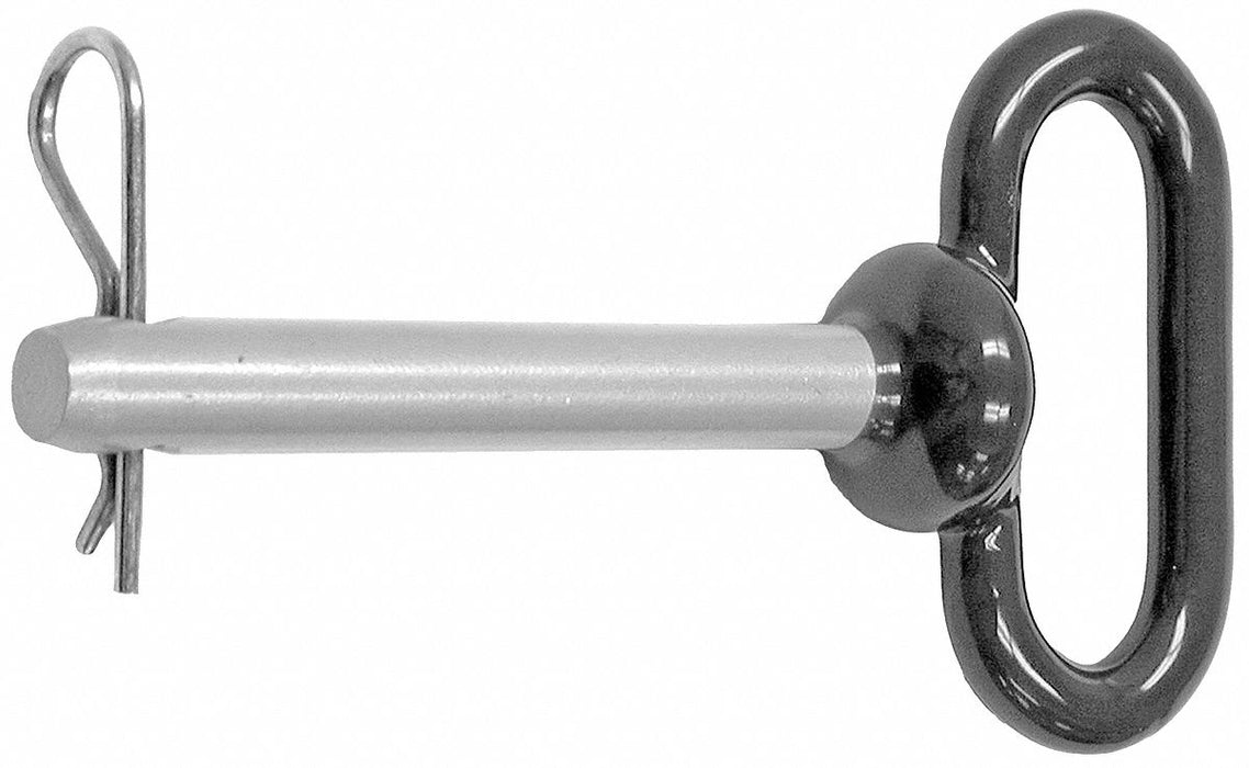 Hitch Pin 4 1/2 in Zinc Plated Yellow