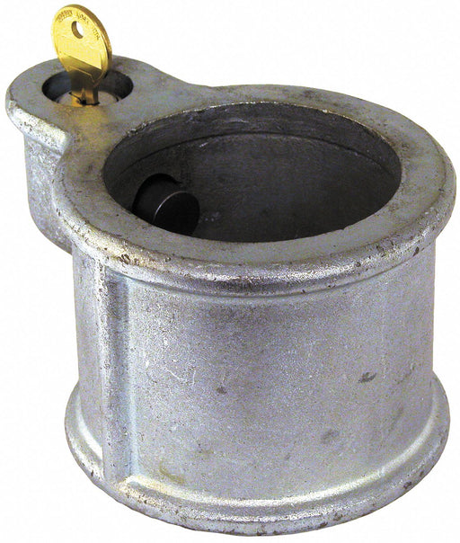 King Pin Lock Zinc Plated Clear