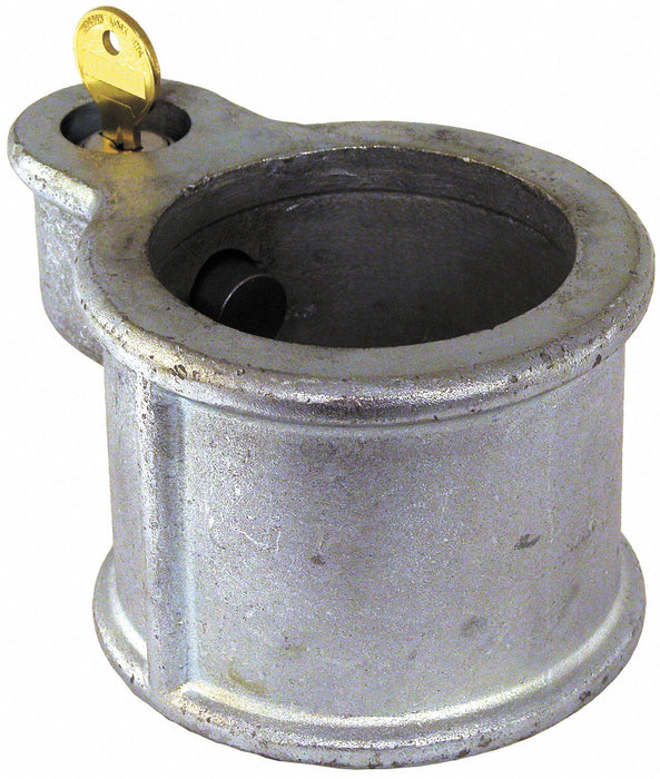 King Pin Lock Zinc Plated Clear