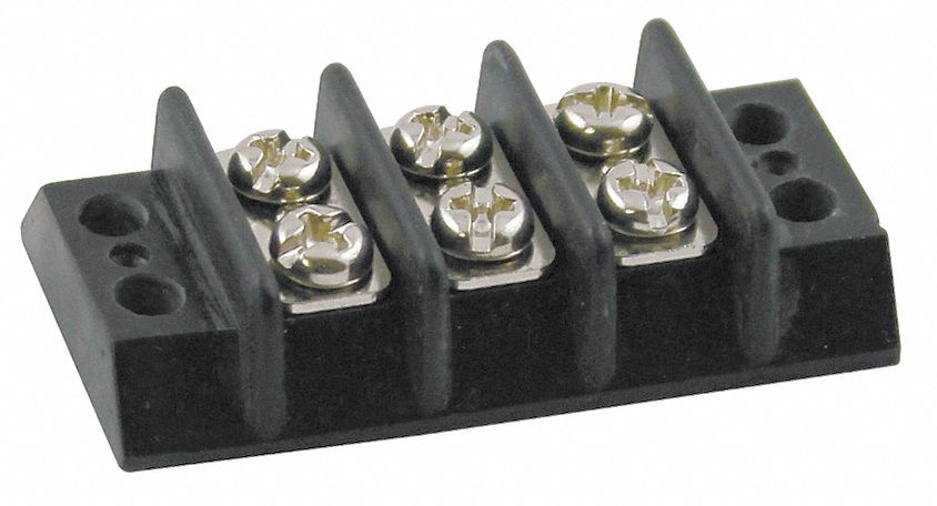 BarrierTerminalStrip 15A 14AWGMax 300V