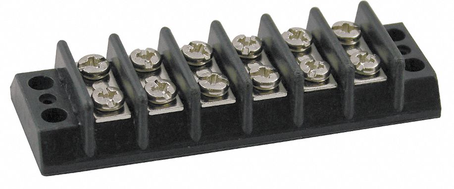 BarrierTerminalStrip 20A 12AWGMax 300V