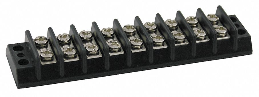 BarrierTerminalStrip 20A 12AWGMax 300V