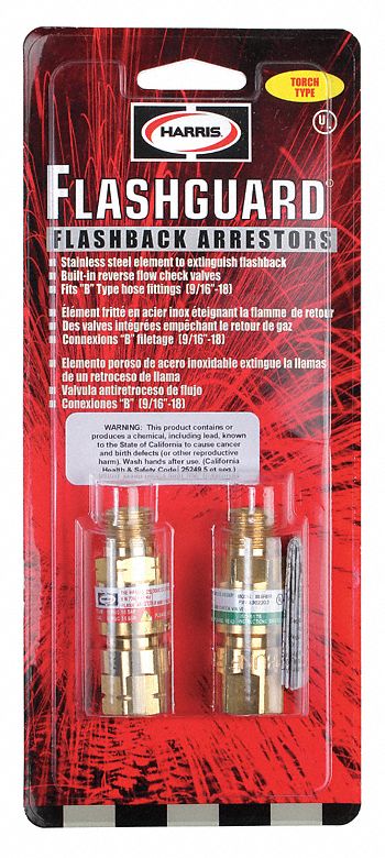 HARRIS 88-5 FBT Flashback Arrestor Set