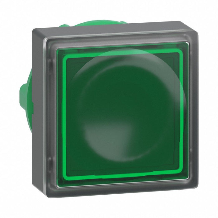 Flush Push Button Green No Lamp 22mm