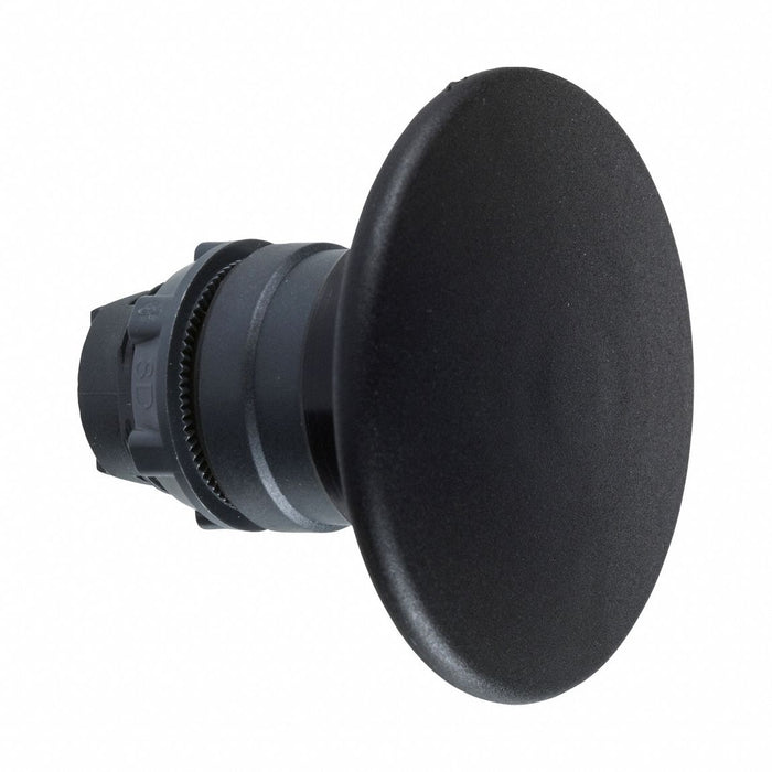 H6953 Mushroom Head Push Button Black 22mm