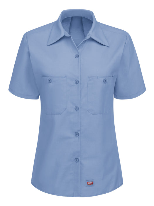 Women's Short Sleeve Work Shirt with MIMIX®