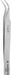 Tweezers SS 4 1/2 L Curved Point
