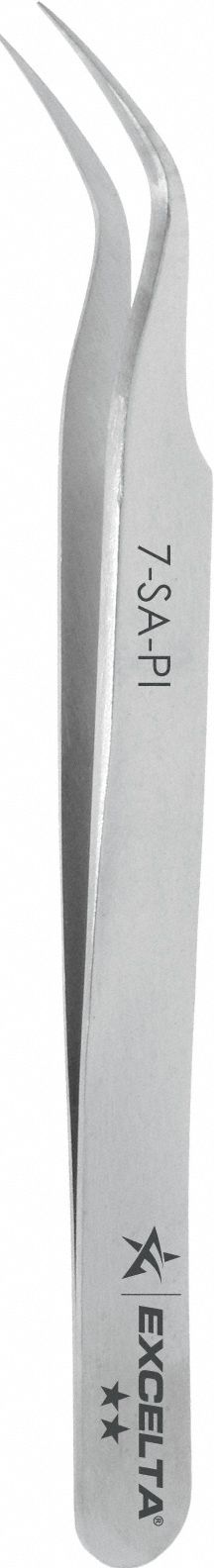 Tweezers SS 4 1/2 L Curved Point