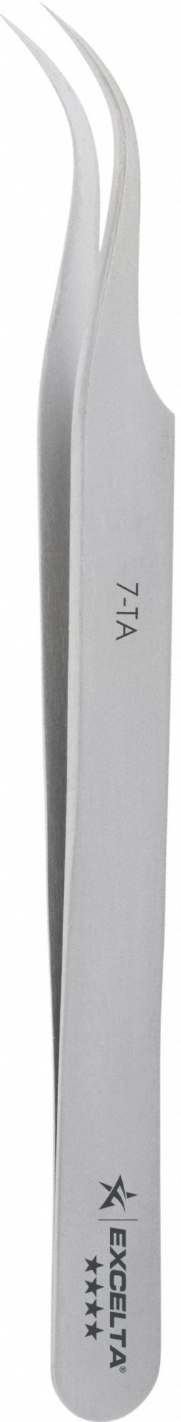 Tweezers Titanium 4 1/2 L Curved Point