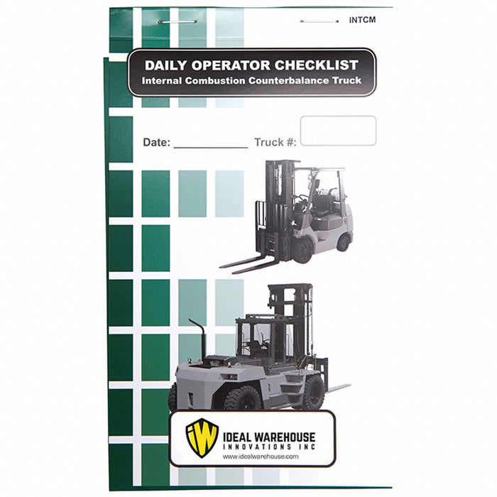 Replacement Checklist Book 1 3/8 W PK5