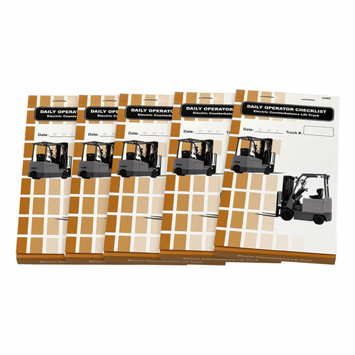 Replacement Checklist Book 1 3/8 W PK5