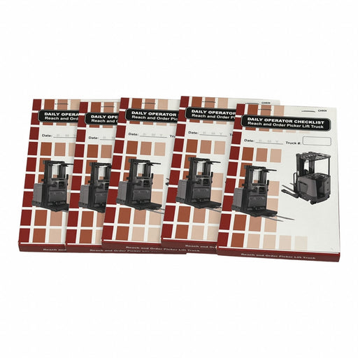 Replacement Checklist Book 1 3/8 W PK5