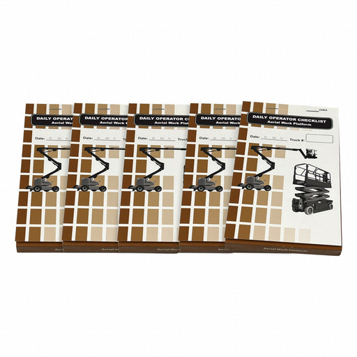 Replacement Checklist Book 1 3/8 W PK5