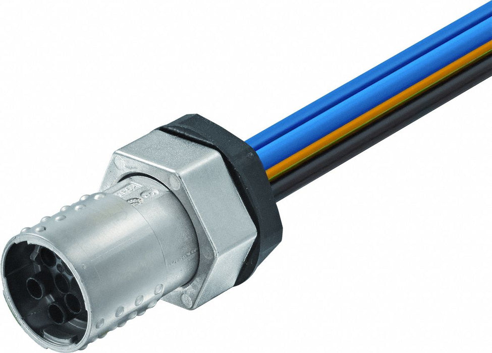 Cordset Female MQ15 Front-Mounting