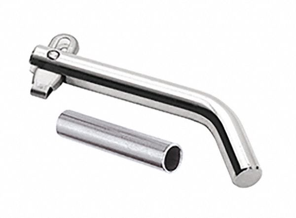 Pin and Clip 3 in Bright Zinc