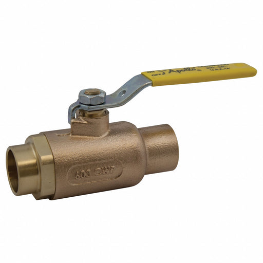Manual 2-Way Ball Valve Sweat Bronze