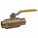 Manual 2-Way Ball Valve Sweat Bronze